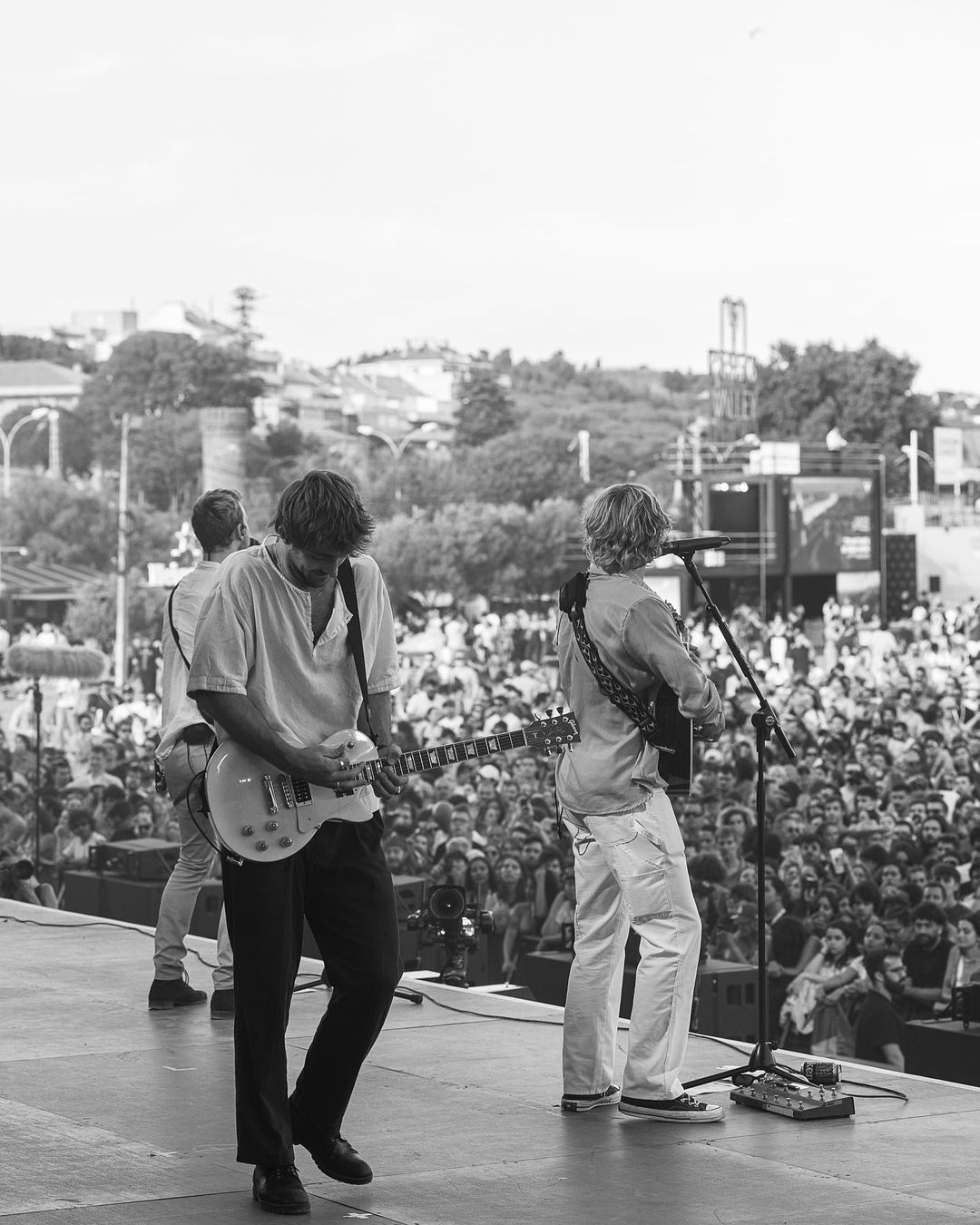 La banda durante Malibu