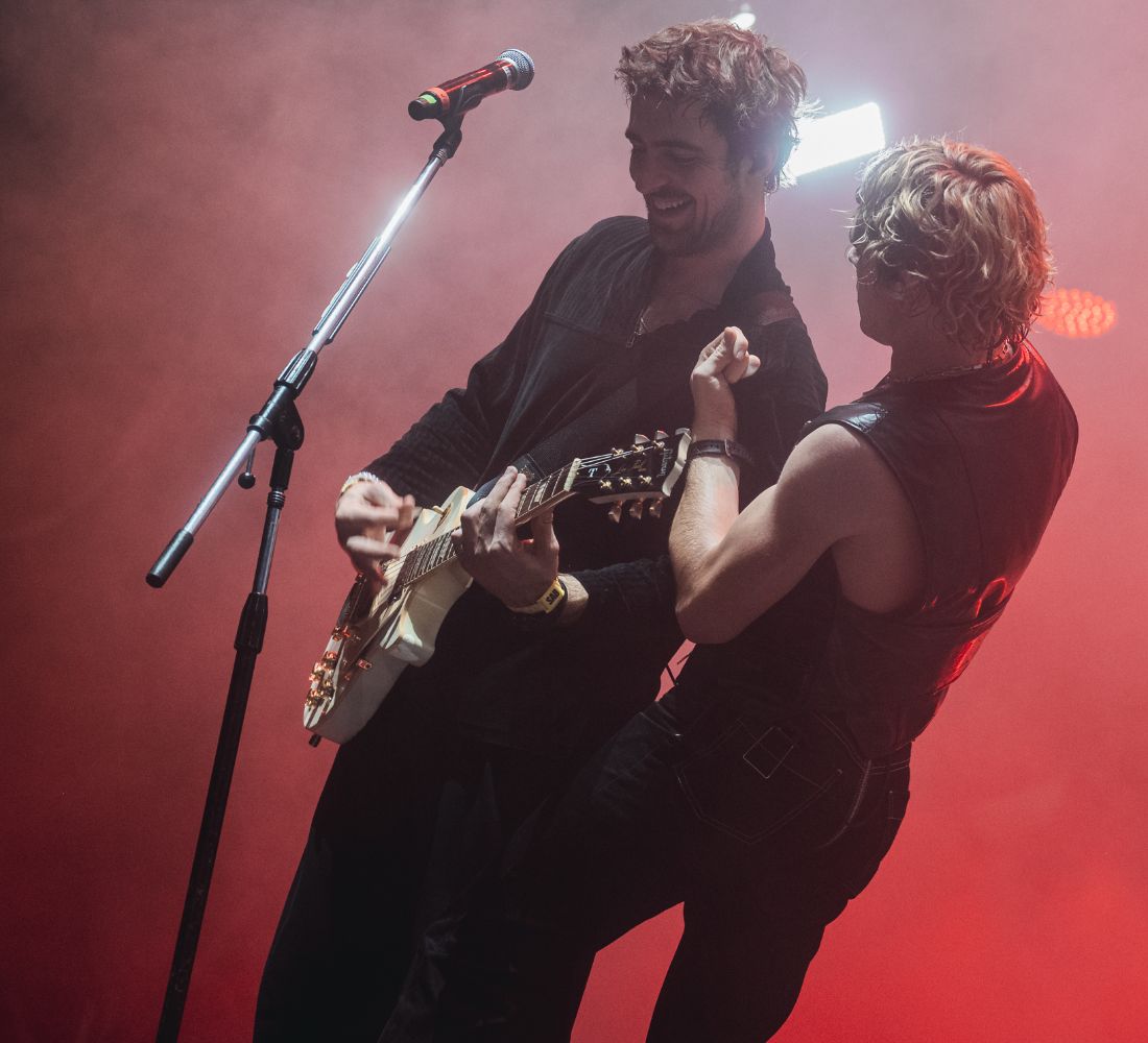 Ross y Rocky durante Nobody Knows